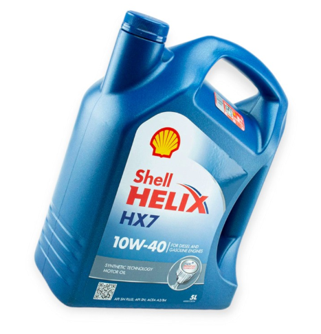 масло Shell 10W-40 Helix HX7 (5л) син.