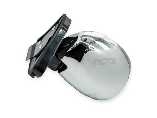 зеркало наружное 2101-2107 универс. на шарнире (к-т) хром Elegant 130 517 - зображення 5