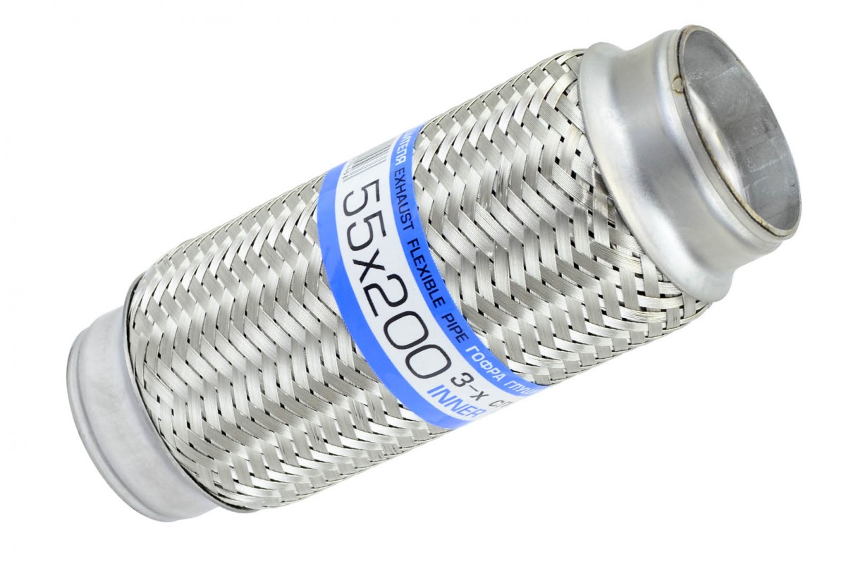 гофра 55х200  3-х слойная (EuroEx) стандарт 55x200 - зображення 2