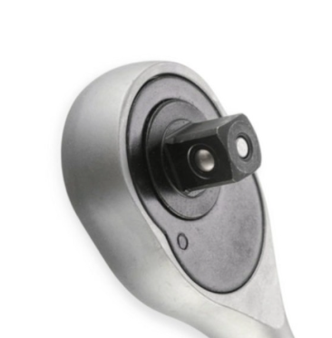 трещетка с квадратом   1/2" 45 зубов 250 мм CrV Intertool HT-2119 - зображення 4