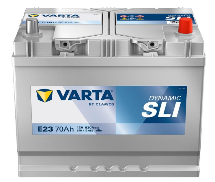 Аккумулятор VARTA BLUE DYNAMIC 70Ah, EN 630, правый "+" 261x175x220 (ДхШхВ) | 6СТ-70 АзЕ (E23)