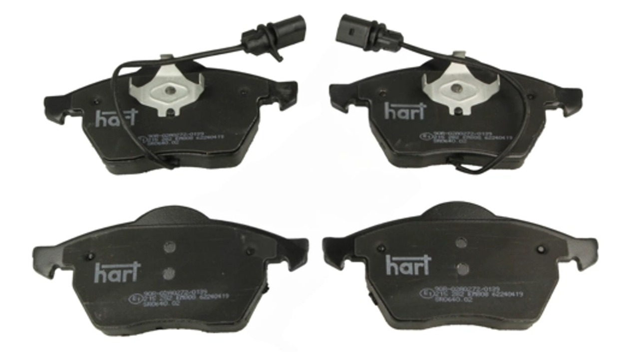 колод.торм. пер. Audi A6 С5 - VW Passat B5 (96-05), Skoda Superb (01-08) с датч.  (HART)