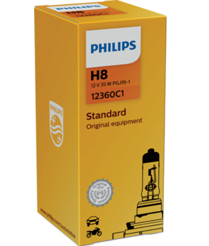 лампа Н 8 12V 35W  PHILIPS