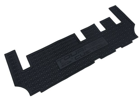 коврики салона Ford Transit Custom, Tourneo Custom 2012-> борт 2,5см (3-й ряд), с перемычкой