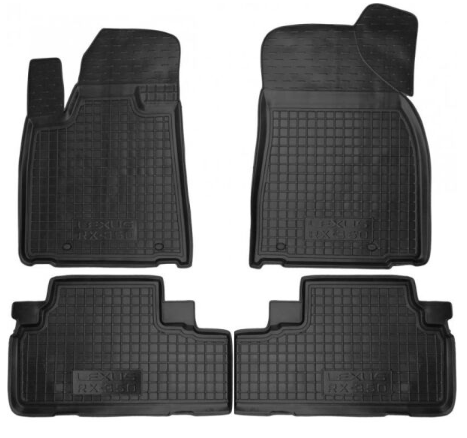коврики салона Lexus RX-350 2009-2015 борт 2,5см