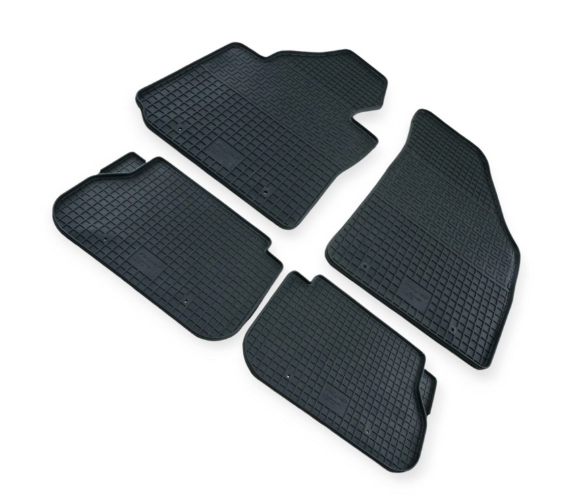 коврики салона VW Caddy 2004-2015  борт 1см, евроклетка  (4шт) Polytep