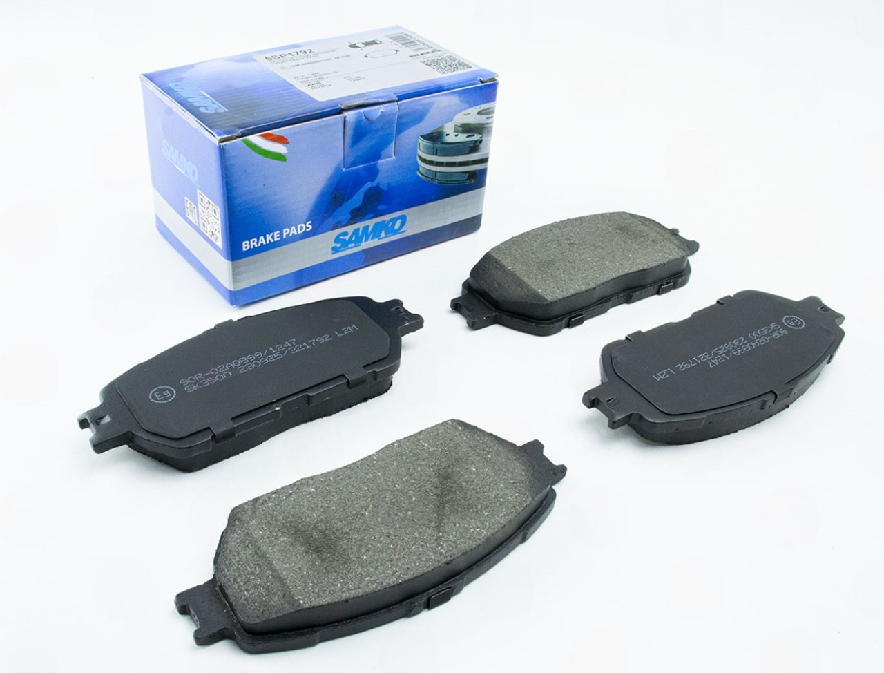 колод.торм. пер. Toyota PREVIA  2.4 00->  (LPR-Samko)