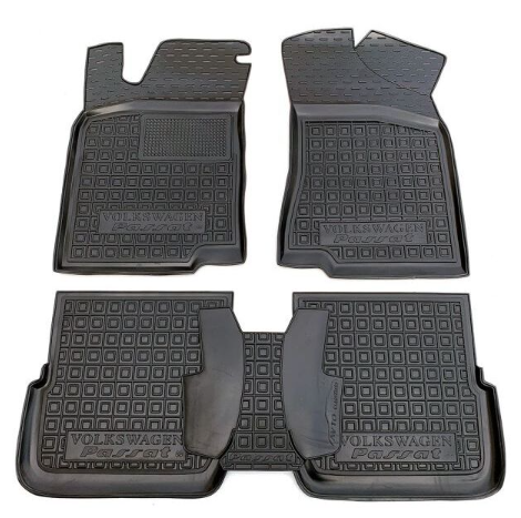 коврики салона VW Passat B3, B4 1988-1996  борт 2,5см, с перемычкой