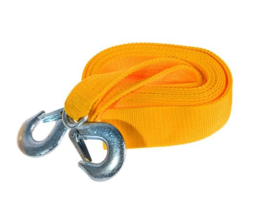 трос буксир. лента   2 т х 4,0м х 40мм крюк/оранж/кулек Штурмовик