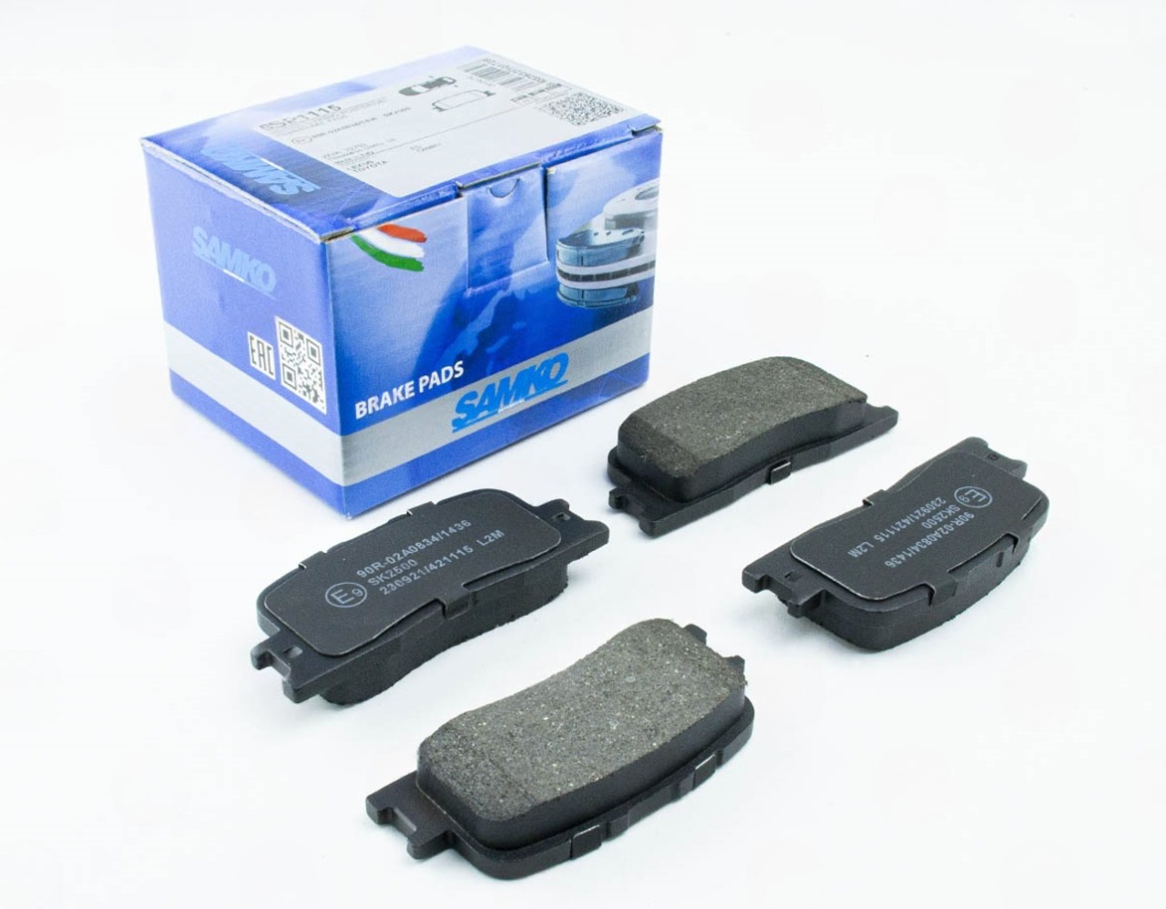 колод.торм. пер. Toyota Camry V30, Highlander, Lexus ES 96->  (LPR-Samko)