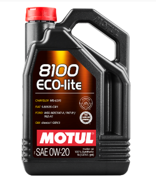 масло Motul 0W-20 8100 Eco-Lite (5л)