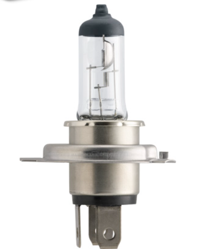 лампа H4 12V 60/55 (43) PHILIPS Vision Plus +60% 12342VPB1 - зображення 2