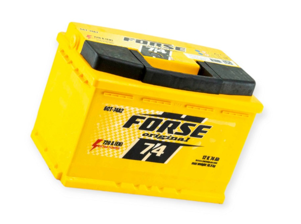 Аккумулятор FORSE  74Ач 720А Original (L3) (0) Евро прав +