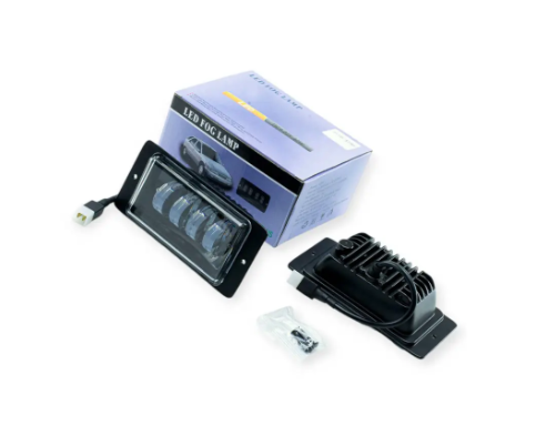 противотум. ВАЗ-2110-15 LED 40W 4 диод. элемент. white+yellow (метал. корп,) пара