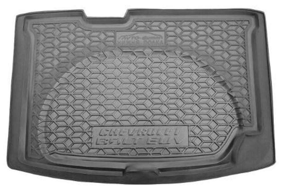 коврик багажника Chevrolet Bolt EUV 2022-> нижняя полка, без сабвуфера