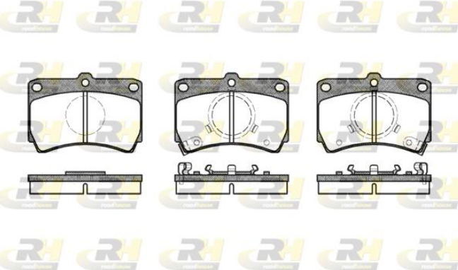 Гальмівні колодки дискові