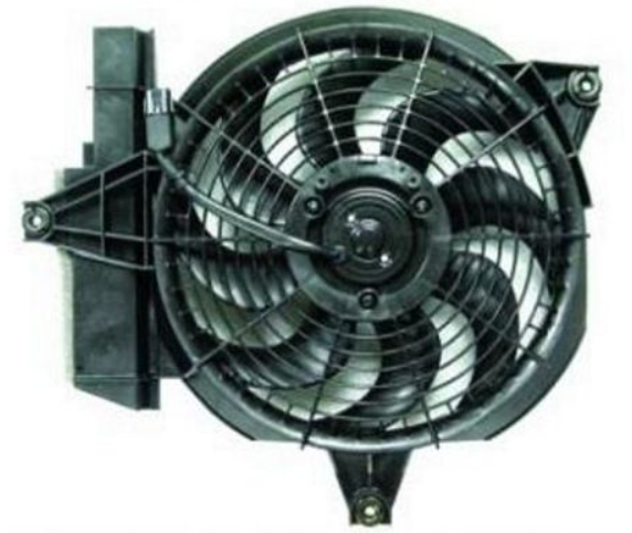 Вентилятор радіатора HYUNDAI SANTA FE 00- 47281 - зображення 1