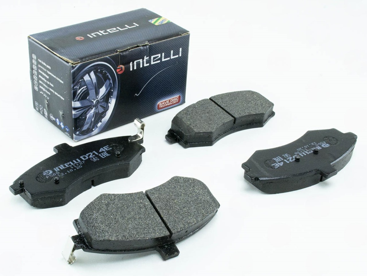 колод.торм. пер. Hyundai Elantra III, Matrix 1.5D-2.0D (00-10)  (Dafmi Intelli)