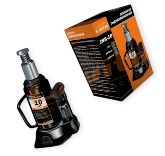 домкрат гидравл. 10Т 200-385мм  (коробка) Lavita