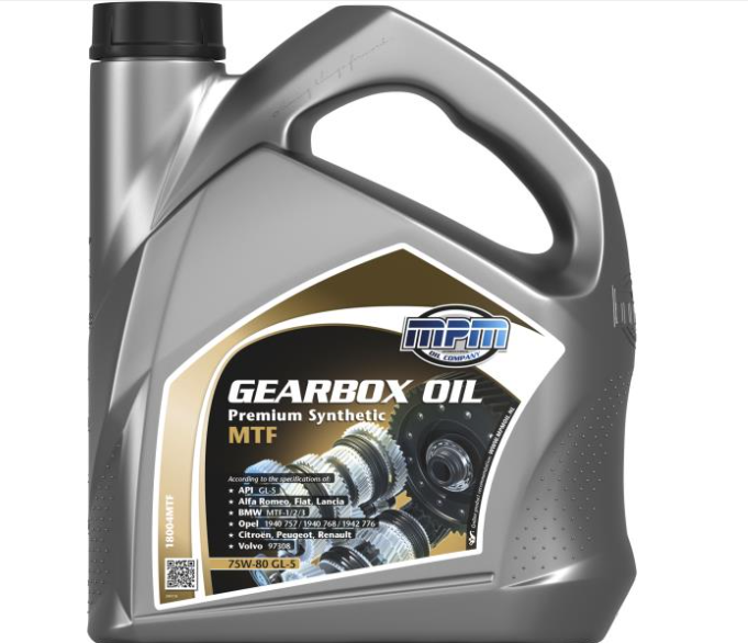 Трансмісійна олива MPM GL-5 Prem.Synth.MTF / 75W80 / 4л. / (API GL-5)