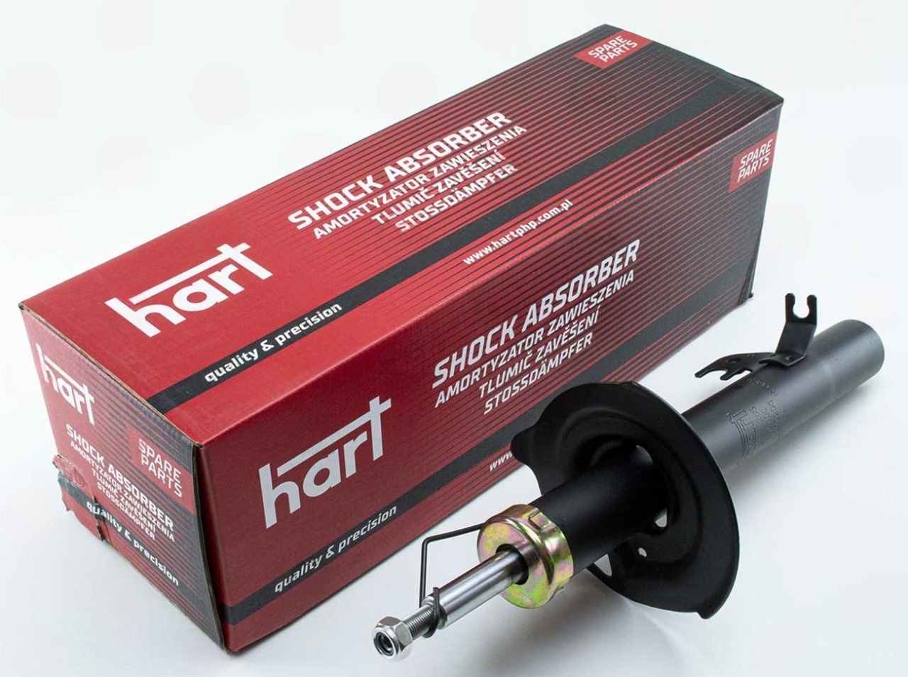 амортизатор пер. Toyota Aygo, Citroen C1, Peugeot 107 правый R <-09  (HART)
