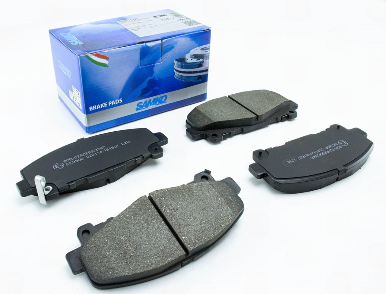 колод.торм. пер. Honda Accord VIII, IX (07->) (сист. Akebono)  (LPR-Samko)