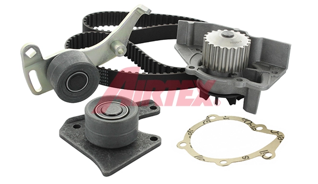 ремкомплект ГРМ (ремень+ролики+помпа) Citroen Jumper, Jumpy, Berlingo 1.9D/TD 94->  (AIRTEX)