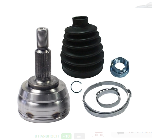 граната нар. Renault Megane, Scenic, Fluence, Dacia Duster 08-> (z=25x33)  (HART)