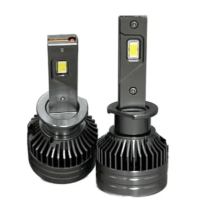 лампа LED H11 12V-24V MICHI Can 75W 5500K 5300L с обманкой радиатор с вентилятором H11 Michi Can LED 75W - зображення 3