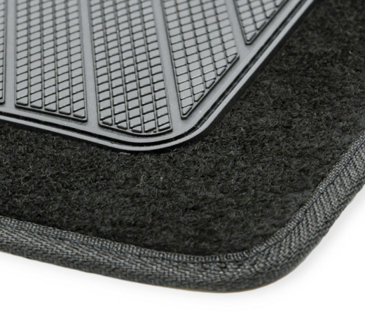 коврики салона универсальн. текстильные "Universal B" черные Elegant 215 011 - зображення 2