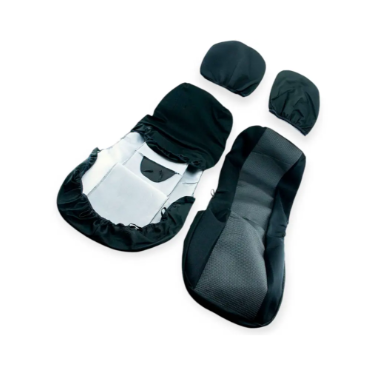 чехлы салона универс. 1+1 передние Universal B Coper, Bus серые ткань