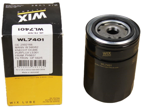 фильтр масл. Fiat Ducato/Iveco 2.3JTD (02-06)  (WIX)