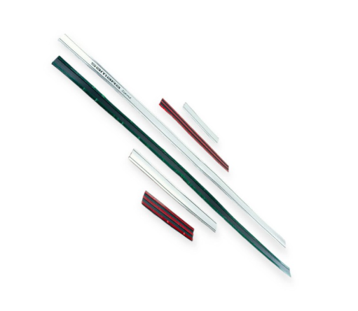 молдинг двери ВАЗ 2108  узкий 4,5 см, 2 хром полосы, серый, надпись SAMARA Sport