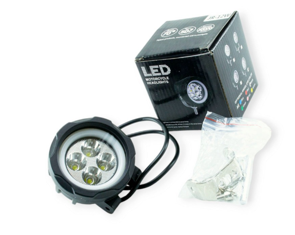 фара дополнительная LED  круглая  80х60 (Дм/Ш) 12W CREE