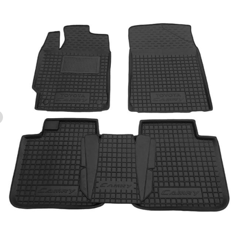 коврики салона Toyota Camry XV 50/55 2011-2017 USA борт 2,5см, с перемычкой