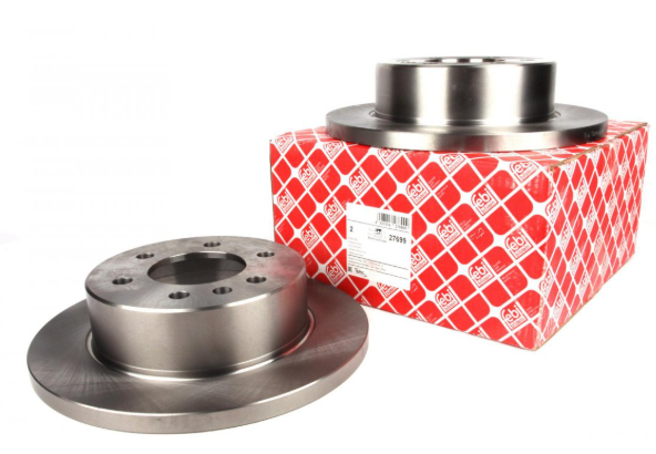 диск тормозной зад. MB Sprinter-VW Crafter 06-> однокат.  (FEBI)