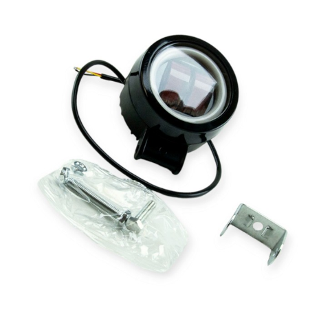 фара дополнительная LED  круглая  75х45 (Дм/Ш) 20W CREE дальний+ДХО