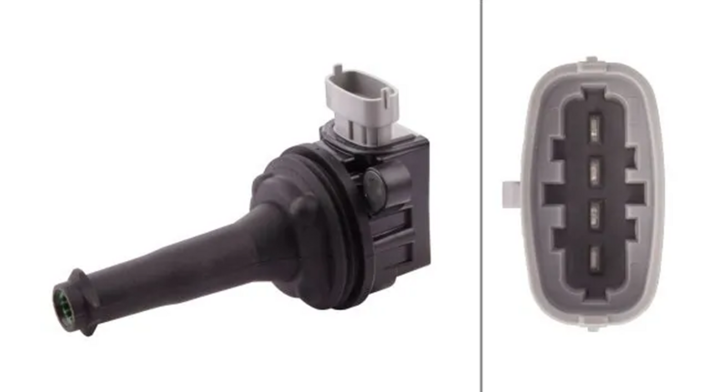 катушка зажигания Ford Focus, Mondeo, S-Max, Volvo C30, C70, S40 2.5-2.5 99->  (HELLA)