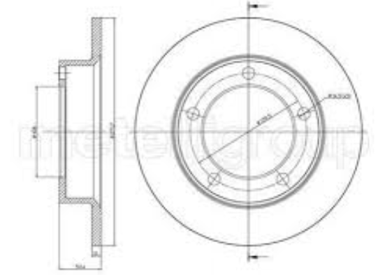 диск тормозной 2121 (METELLI)