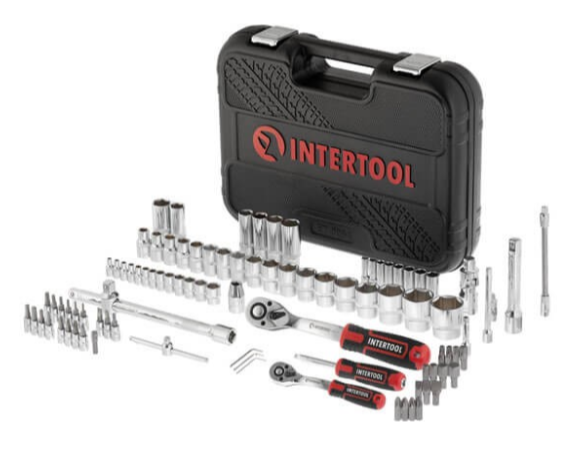 набор инструмента 1/2",1/4"   94 шт  с битами  Тайвань Storm ET-8094 - зображення 3