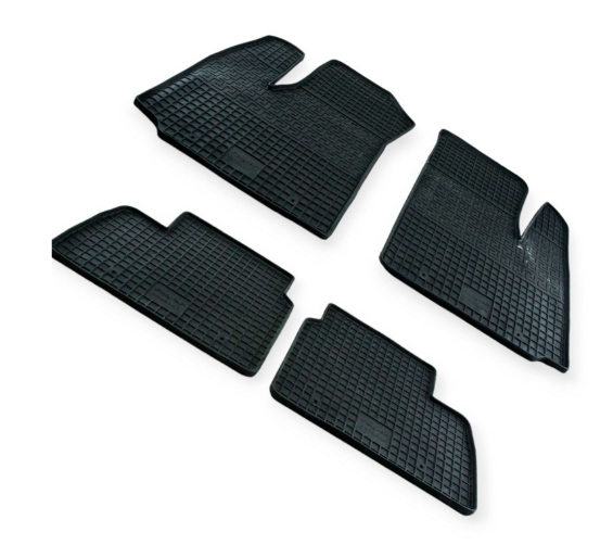 коврики салона Fiat Doblo I 2000-2010  борт 1см, евроклетка Polytep