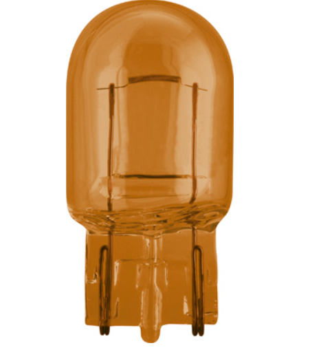 лампа БЦ 12V 21W WX3х16d PHILIPS Orange (пара) 12071B2 - зображення 2