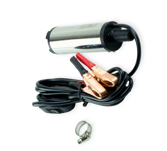 насос для перекачки топлива погружной 12В/30л/d51/штуцер 21мм Flagmus 294427 - зображення 2