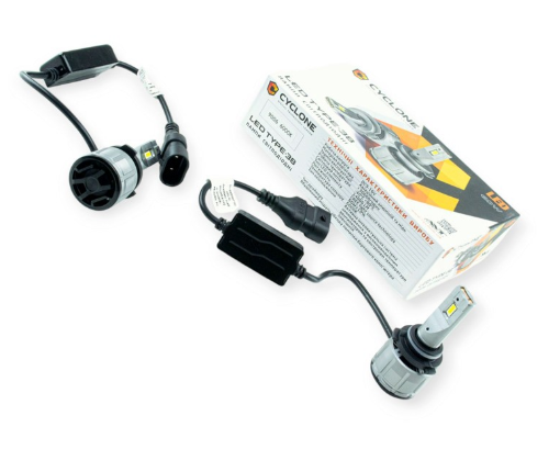 лампа LED HB4 12V Type 38 60W 6000K 14000L радиатор с вентилятором+обманка