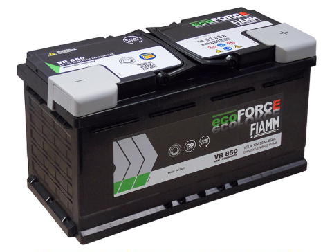 Аккумулятор FIAMM  95Ач 850А AGM EcoForce (L5) (0) Евро прав +
