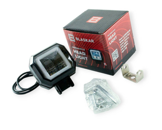 фара дополнительная LED  прямоуг.  70х65х50 (Д/В/Ш) 40W CREE дальний+ДХО