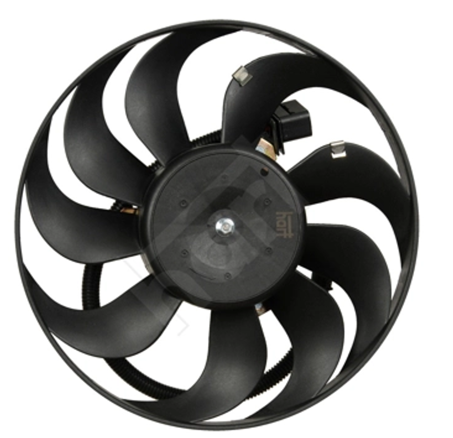 вент. радиатора Audi A3, Skoda Fabia, Octavia, VW Bora, Golf, Polo 1.0-2.3i (d290mm) 96->  (HART)