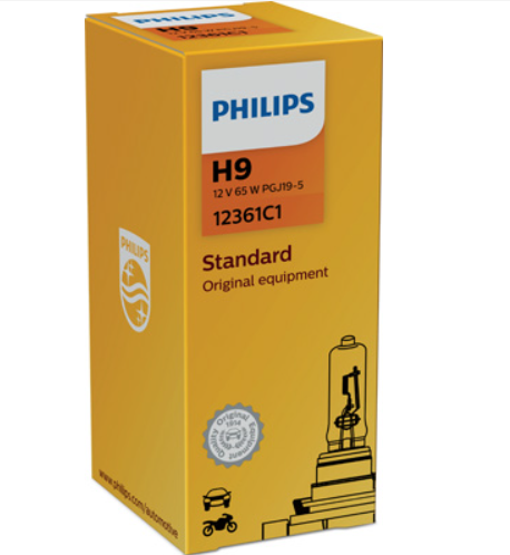 лампа Н 9 12V 65W  PHILIPS