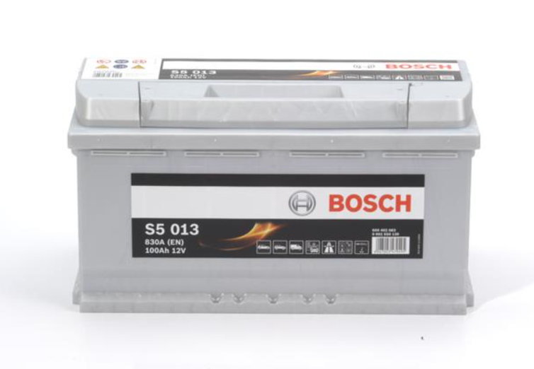 Аккумулятор Bosch S5 Silver Plus 100Ah, EN830 правый "+" 353х175х190 (ДхШхВ)