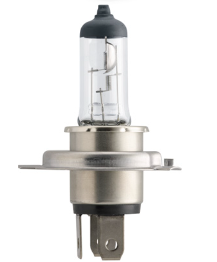 лампа H4 12V 60/55 (43) PHILIPS LongLife EcoVision (2шт) 12342LLECOS2 - зображення 2